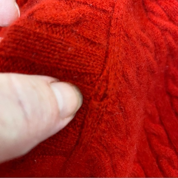 Charter Club 100% Cashmere Cable Knit Turtleneck Sweater - Picture 5 of 15